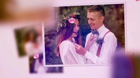 Wedding Romantic Slideshow  After Effects	Stock