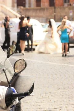 Wedding in Rome 写真素材