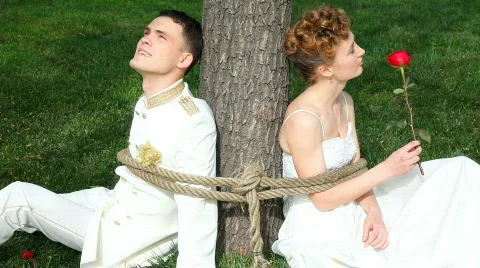 Wedding rope (3) Stock Footage 401081