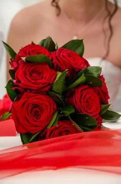 Wedding rosses Stock Photos