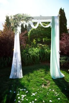 Wedding set up. Stock Photos