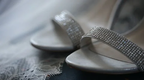 Wedding shoes Stock Footage 65052501