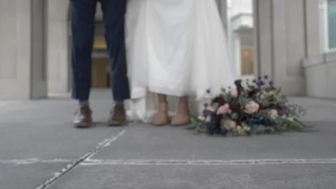 Wedding Shoes  库存影片 87055230