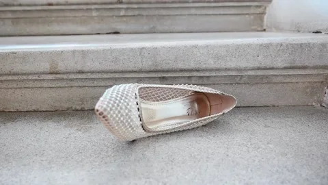 Wedding shoes Stock Footage 158630952