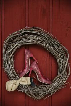 Wedding Shoes Stock Photos