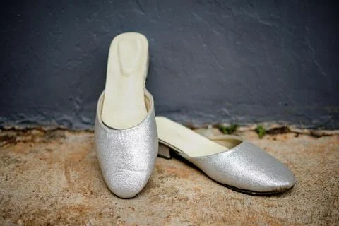 Wedding shoes Stock Photos