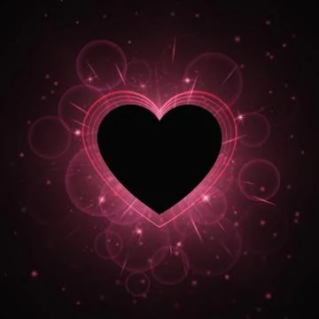 Wedding shower frame Stock Illustration