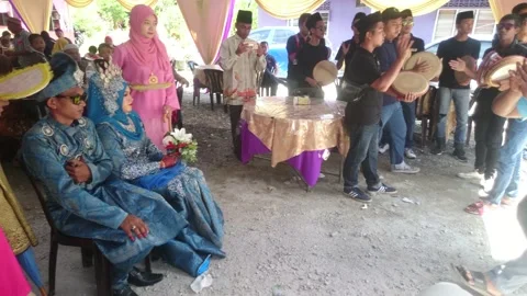 A wedding SILAT Stock Footage 145804673