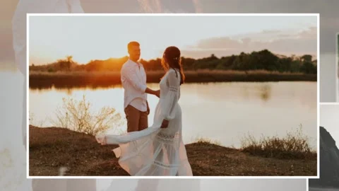 Wedding Slideshow After Effects素材