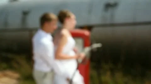 Wedding station Video stock 12692617