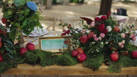 Wedding Table Decoration Vidéo 59909618