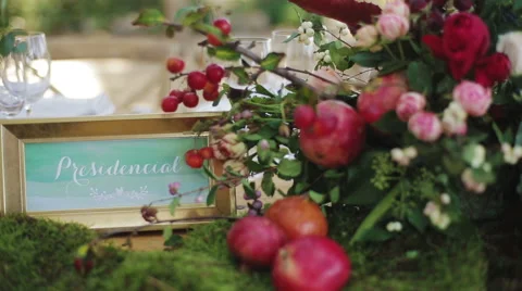 Wedding Table Decoration Vidéo 59909838