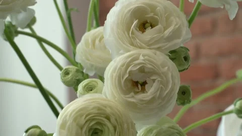 Wedding table decoration. Stock Footage 342993488