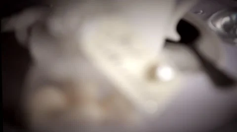 Wedding table decorations Vídeo Stock 55426530