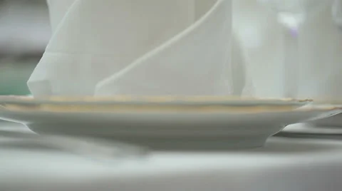 Wedding table Stock Footage 46319275