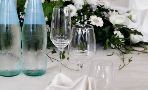 Wedding table Foto stock
