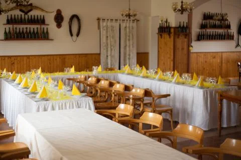 Wedding table Stock Photos