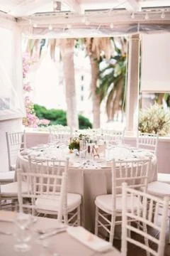 Wedding table Stock Photos