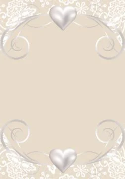 Wedding template Stock Illustration