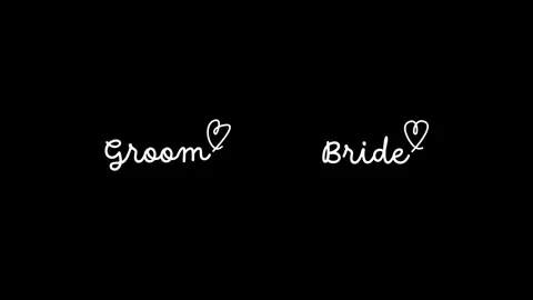 Wedding text animation Stock Footage 311835939