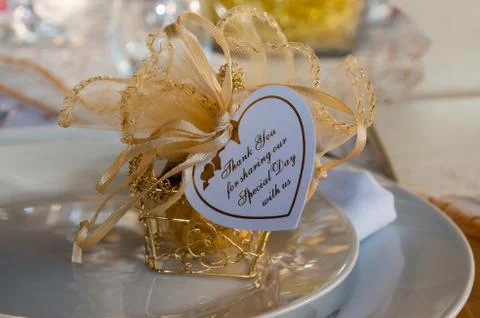 Wedding Thank You Note Stock Photos