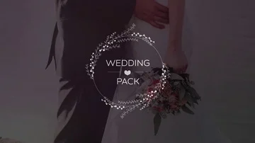 Wedding Titles Big Pack Stock After Effects