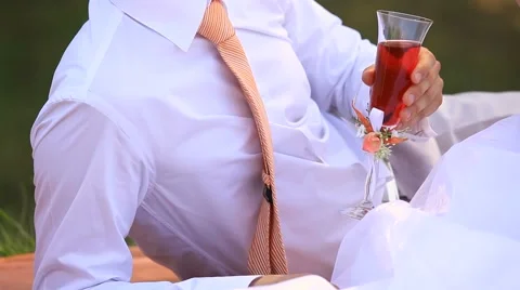 Wedding Toast Stock Footage 52689337