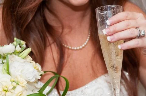Wedding toast Stock Photos