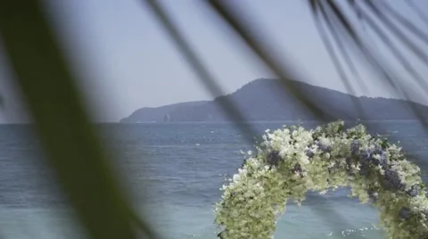 Wedding on the tropic island Video stock 60784183