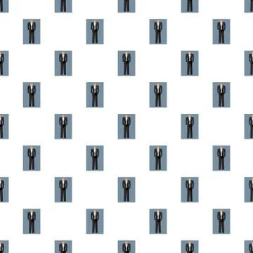 Wedding tuxedo pattern Stock Illustration