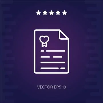 Wedding vector icon Stock Illustration