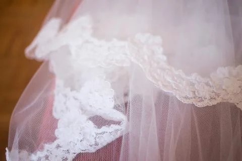 Wedding veil Stock Photos
