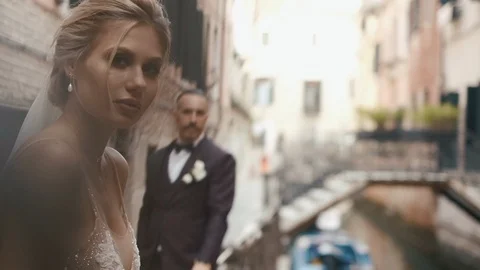 Wedding In Venice. Stock Footage 106205697
