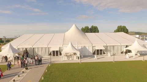 Wedding venue Stock Footage 87083710