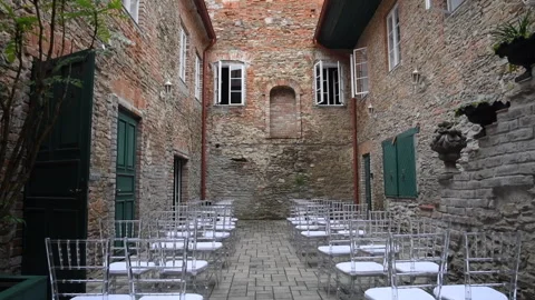 Wedding venue Stock Footage 278408828