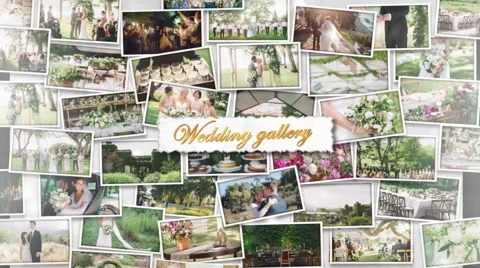 Wedding Wall Gallery – After Effects Template Stock After Effects