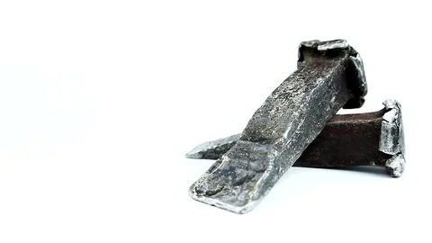 Wedge, peg, chock, stud, cleat, tenon Stock Footage 86534768