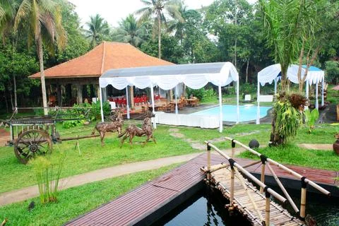 Weding reception venue Foto stock