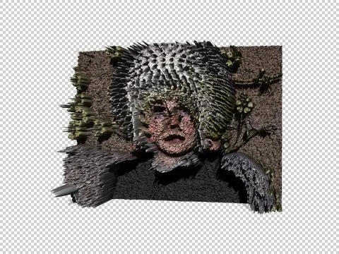 Wee bear 库存插图