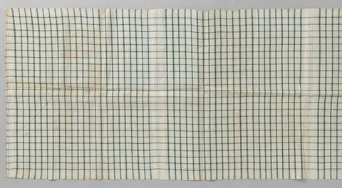 Weefsel voeringstof van dubbelgeruit linnen.Tissue lining fabric (?), Doub... Stock Photos