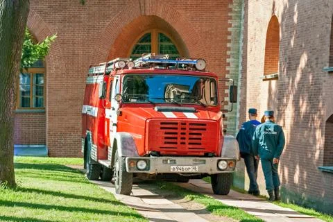 Weekday fire brigade. Stock Photos