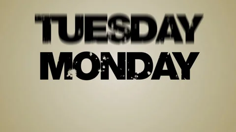 Weekdays Loop HD Stock Footage 5712925