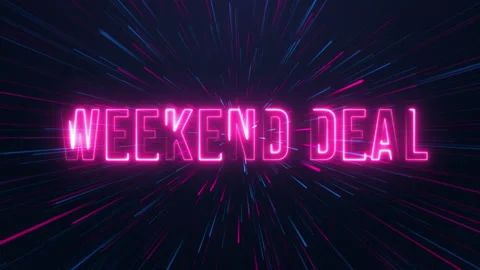 Weekend deal Stock Footage 189739697