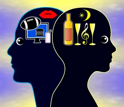 Weekend Dreams Stock Illustration