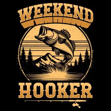 WEEKEND HOOKER Stock Illustration