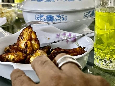 Weekend  lunch Stock Photos