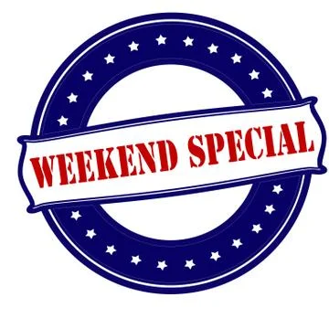 Weekend special Stock Illustration