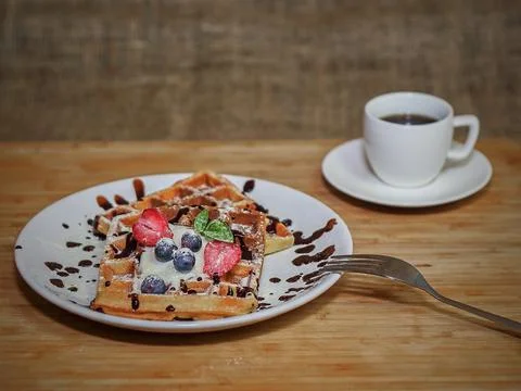 Weekend´s breakfast Stock Photos