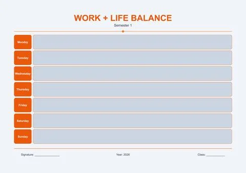 Weekly To Do List Planner Template Stock Illustration