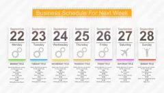 Weekly Planner Stock After Effects